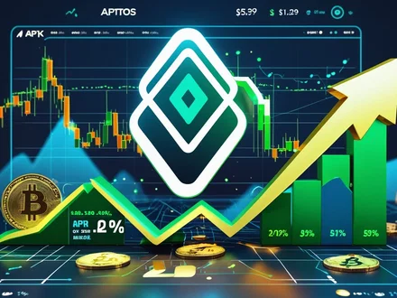 Aptos raggiunge i 5,29$ con previsioni rialziste