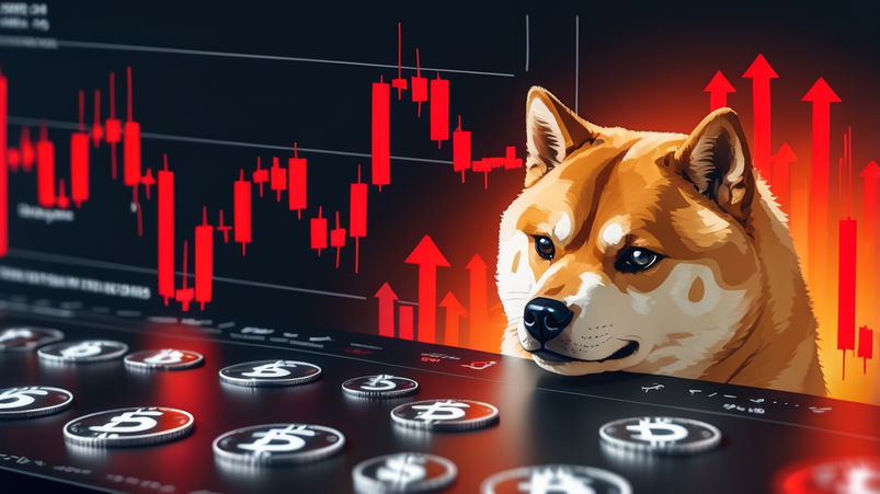 Dogecoin crolla: i ribassisti dominano la meme coin