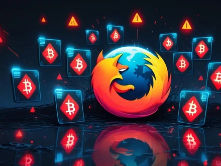 Firefox invaso da 40 wallet crypto falsi: rischi