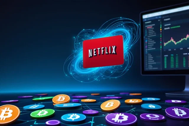 Comprare gift card Netflix con criptovalute