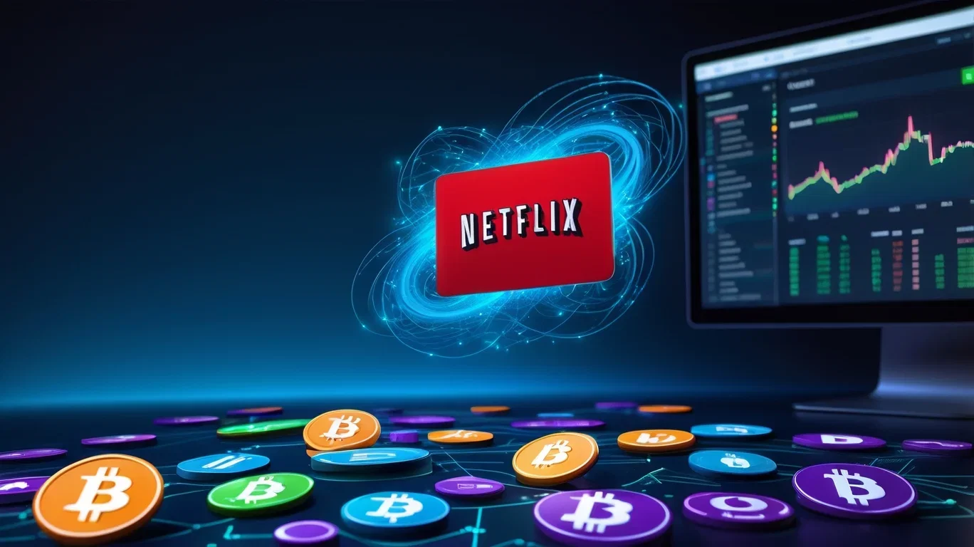 Comprare gift card Netflix con criptovalute