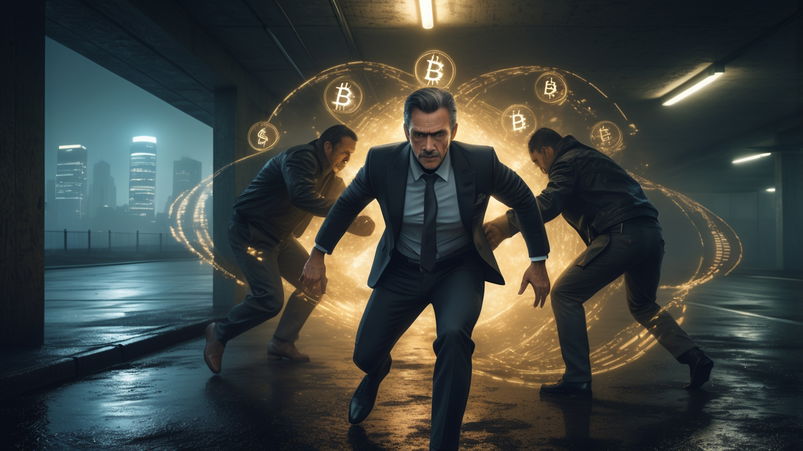 Miliardario crypto sfugge a rapimento mordendo