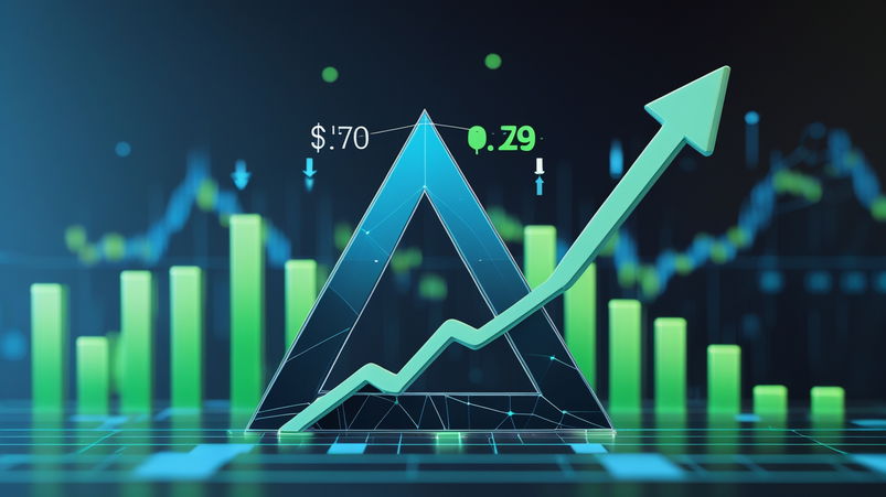 HBAR rompe il triangolo e punta a $0,70