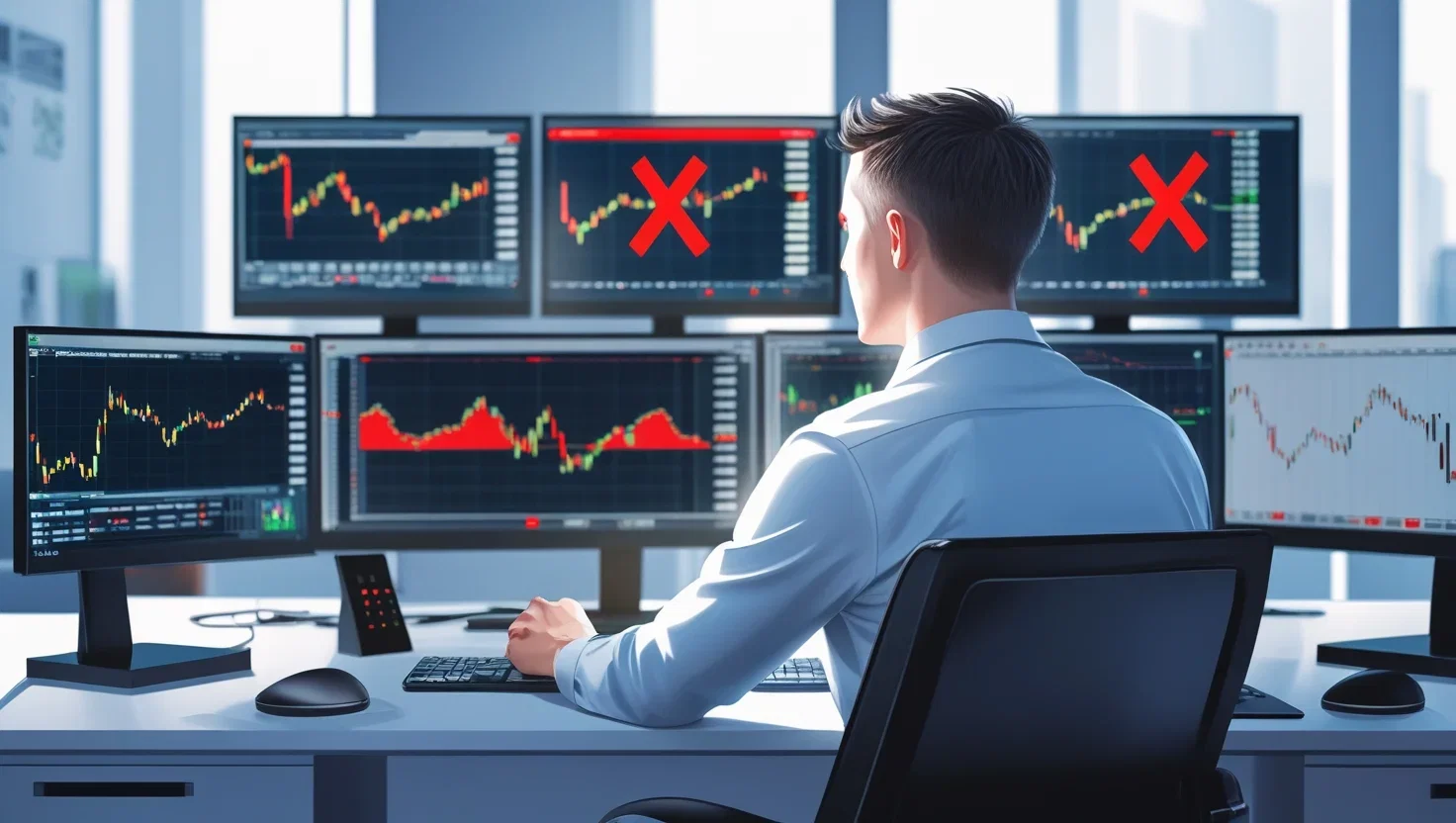 Errori CFD: 6 sbagli da evitare nel trading