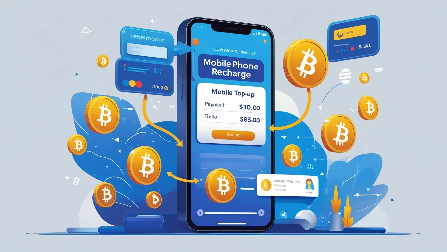 Comprare ricariche telefoniche con criptovalute