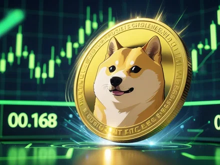 Dogecoin rimbalza ma stenta a superare $0,168