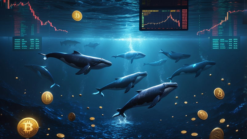Bitcoin a 107k$: le balene si muovono in silenzio