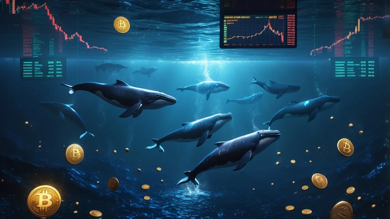 Bitcoin a 107k$: le balene si muovono in silenzio