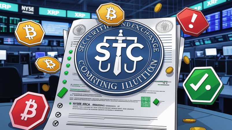 SEC approva ETF su XRP e altcoin, poi lo blocca