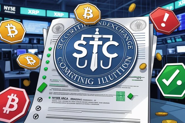 SEC approva ETF su XRP e altcoin, poi lo blocca
