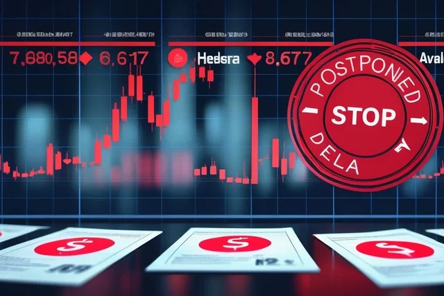ETF cripto in pausa: SEC blocca DOGE, HBAR e AVAX
