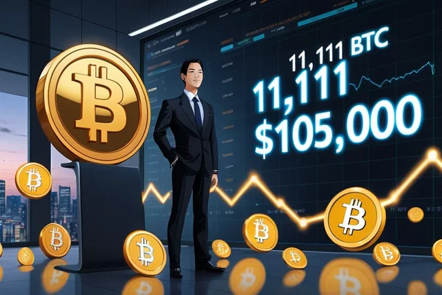 Metaplanet acquista 1.111 Bitcoin, totale 11.111