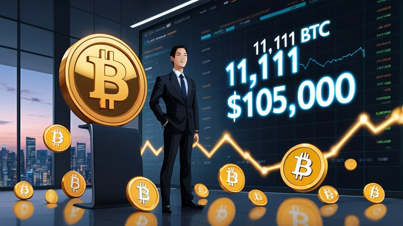 Metaplanet acquista 1.111 Bitcoin, totale 11.111