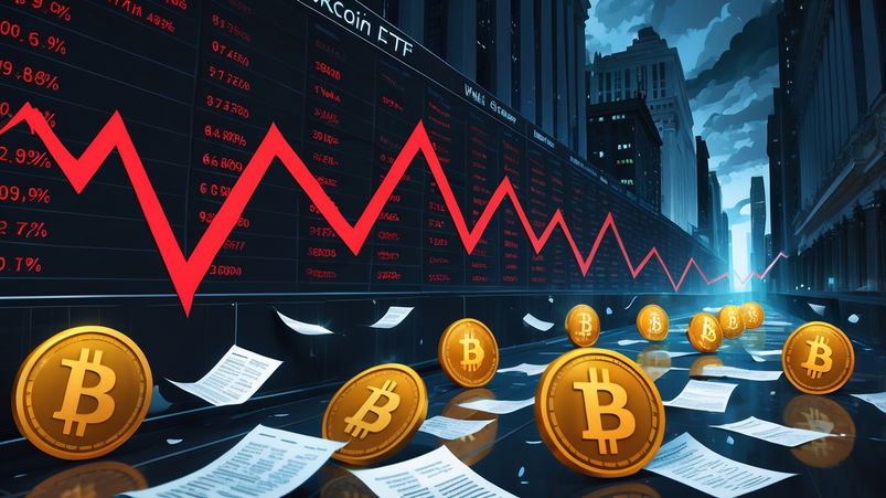 Bitcoin ETF: crollano del 65% i flussi settimanali