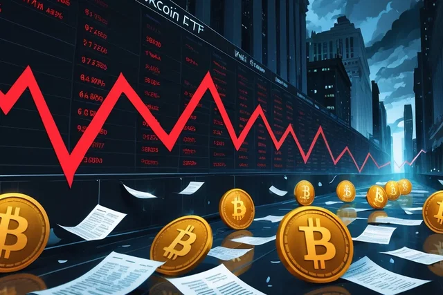 Bitcoin ETF: crollano del 65% i flussi settimanali