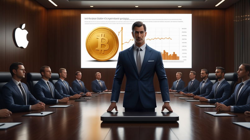 Saylor ad Apple: "Compra Bitcoin, non azioni"