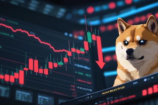 Dogecoin crolla del 7% dopo il breve rally