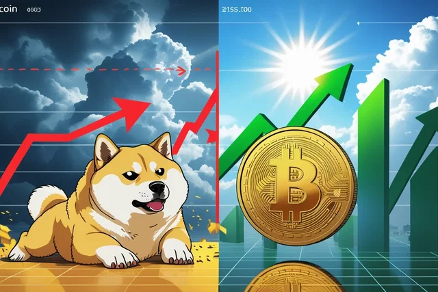 Dogecoin in difficoltà mentre Floki vola alto