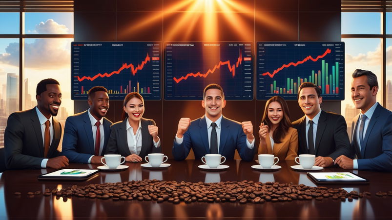 Vanadi Coffee vola del 242% con Bitcoin treasury