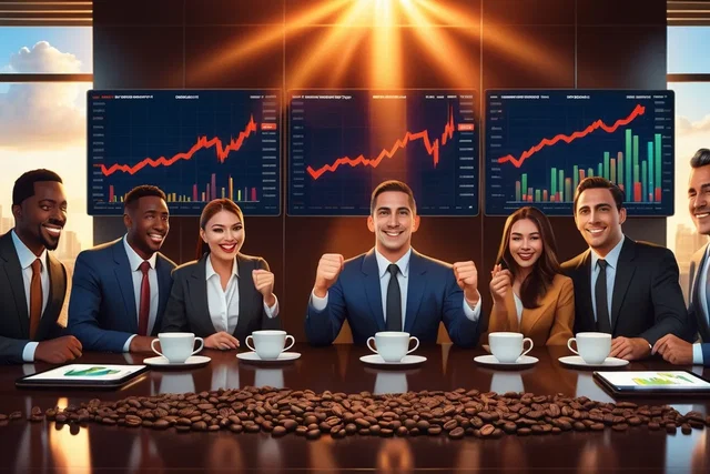 Vanadi Coffee vola del 242% con Bitcoin treasury