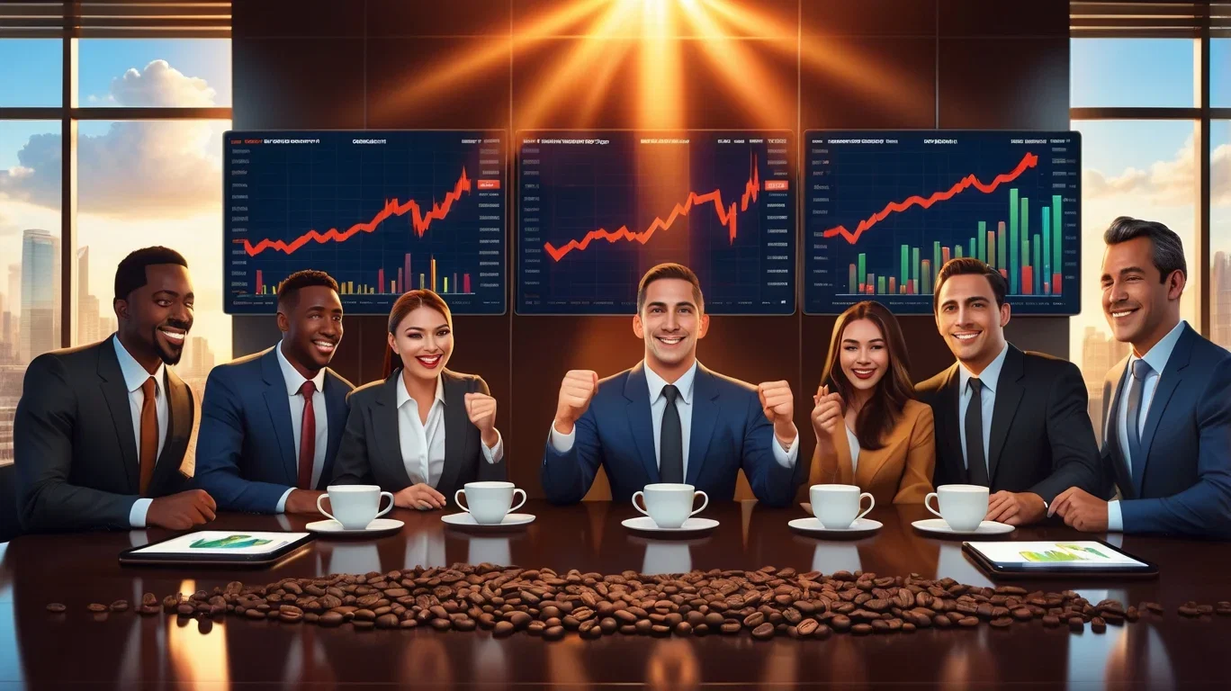 Vanadi Coffee vola del 242% con Bitcoin treasury