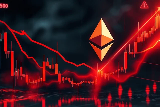Ethereum crolla del 10%, mercato in allerta