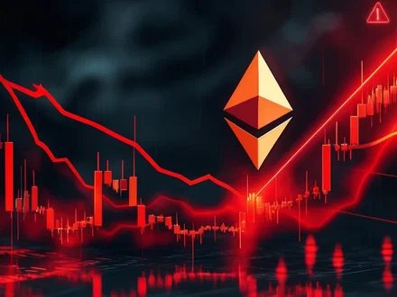 Ethereum crolla del 10%, mercato in allerta