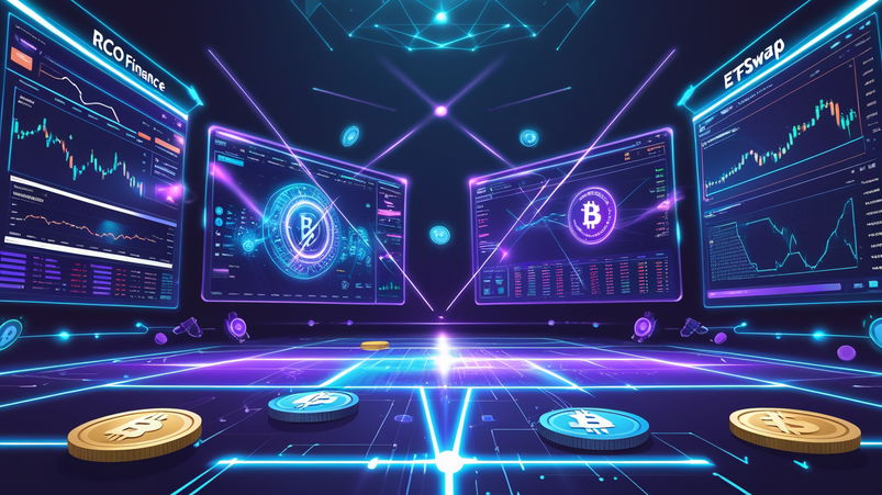RCO Finance sfida ETFSwap nella crypto battle