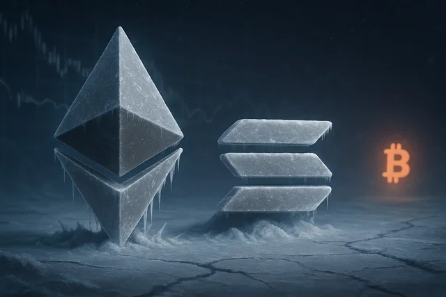 Altcoin in crisi? Crollano Ethereum e Solana