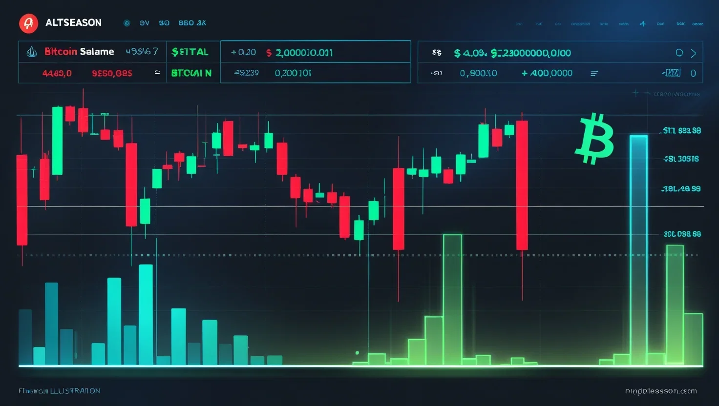 Altcoin battono Bitcoin: liquidazioni record