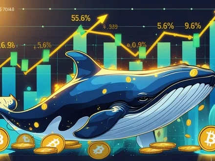 Balene accumulano 1B DOGE, prezzo sale del 5,6%