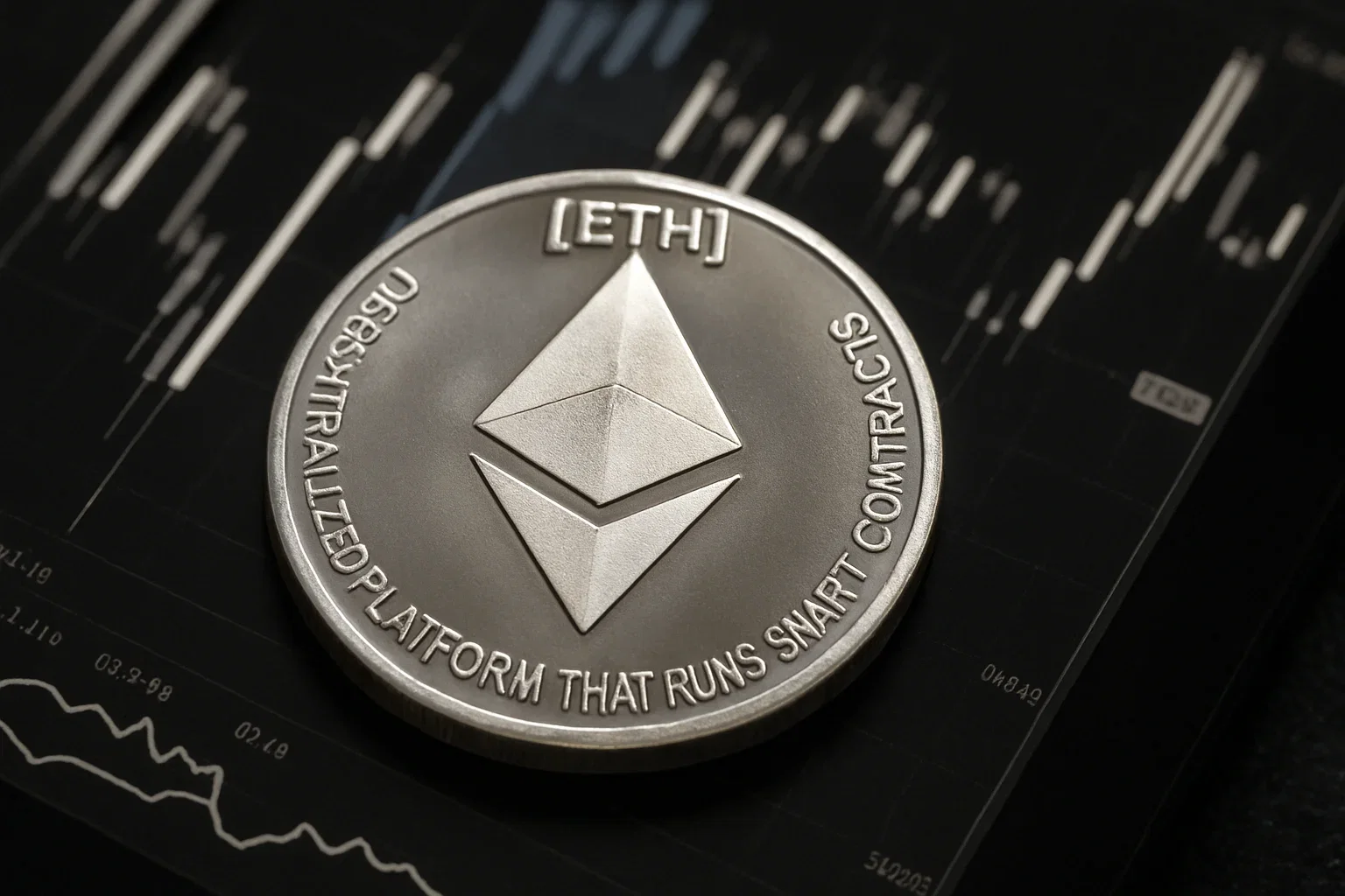 Balene Ethereum in acquisto durante il calo