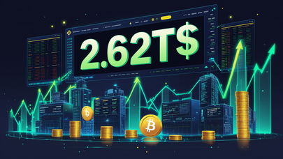 Binance Futures record 2025: scambiati 2,62T$