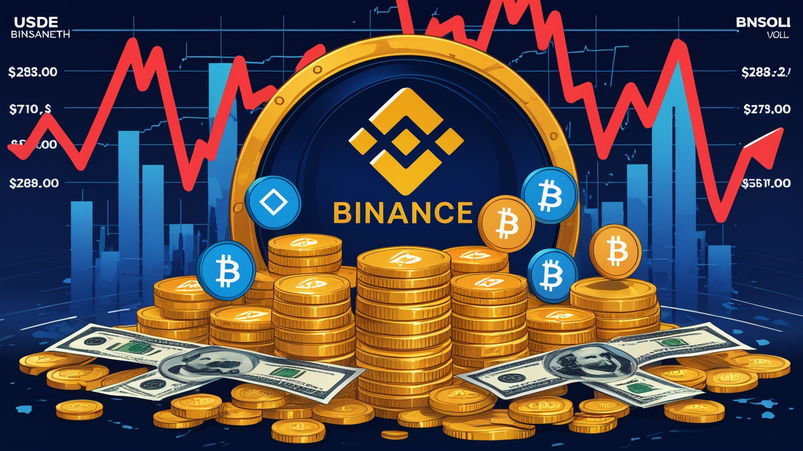 Binance rimborsa 283M$ dopo il crash di mercato