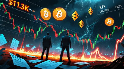 Bitcoin a 113K$, ETH e altcoin in bilico per ETF