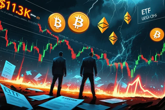 Bitcoin a 113K$, ETH e altcoin in bilico per ETF