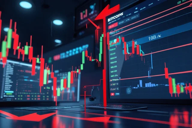 Bitcoin a rischio crollo verso 100k dollari