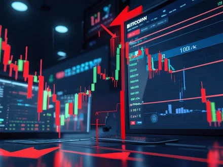 Bitcoin a rischio crollo verso 100k dollari