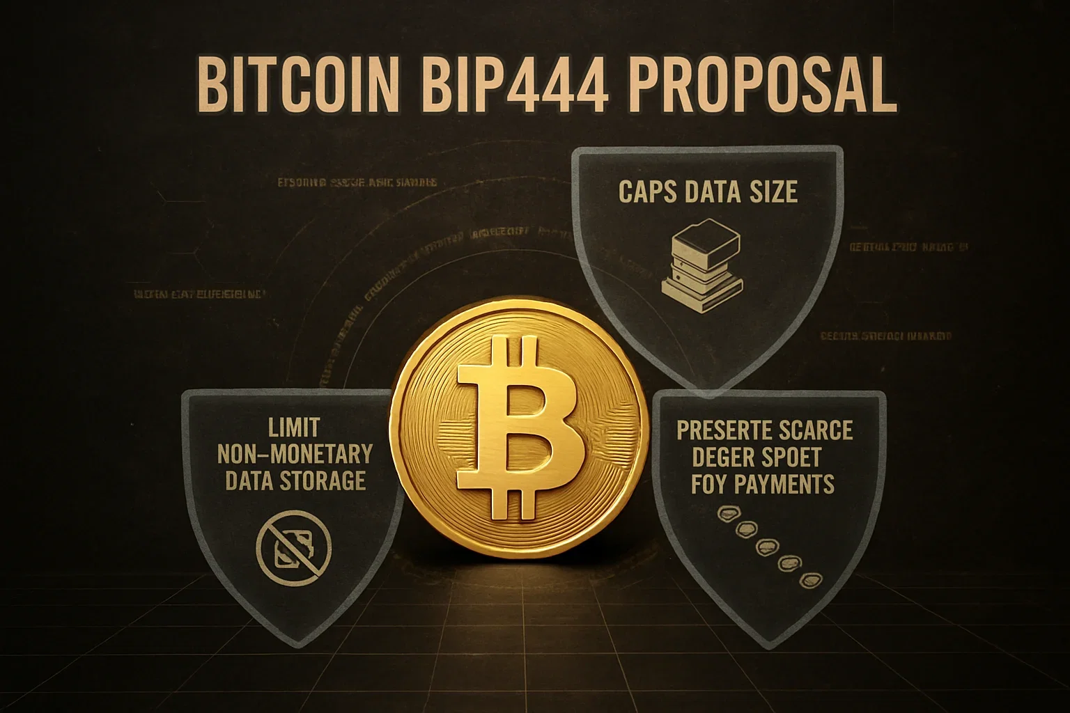 Bitcoin: BIP-444 divide su limiti dati e rischi