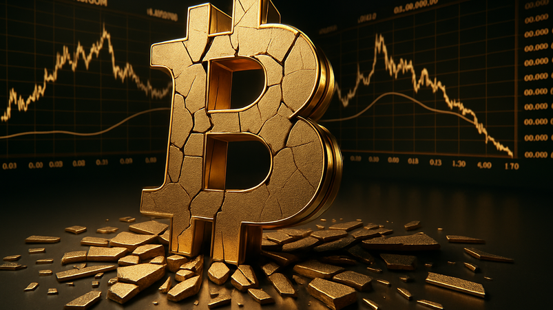 Bitcoin crolla ancora, mercato crypto in rosso