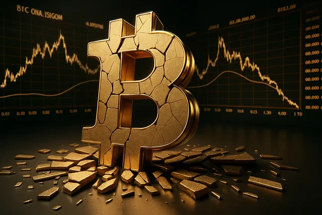 Bitcoin crolla ancora, mercato crypto in rosso