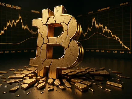 Bitcoin crolla ancora, mercato crypto in rosso