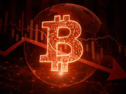 Bitcoin crolla: segnale d'allarme per i mercati