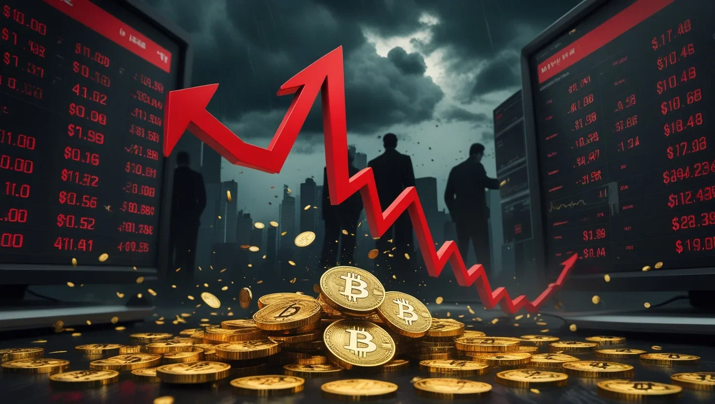 Bitcoin crolla sotto 110K$, ETF perdono 536M$