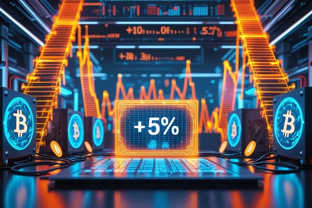 Bitcoin: difficoltà mining verso nuovo record +5%