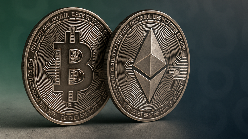 Bitcoin ed Ethereum crollano per AI e macro