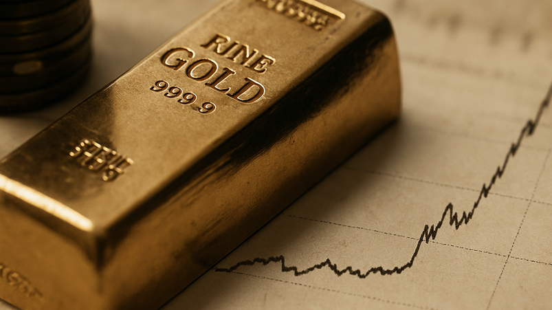 Bitcoin ed Ethereum salgono mentre l'oro scende