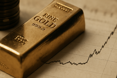 Bitcoin ed Ethereum salgono mentre l'oro scende