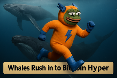 Bitcoin Hyper attrae whale: 307K$ in un giorno