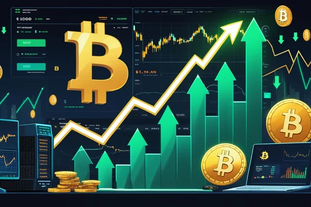 Bitcoin mining: titoli volano con il rally crypto